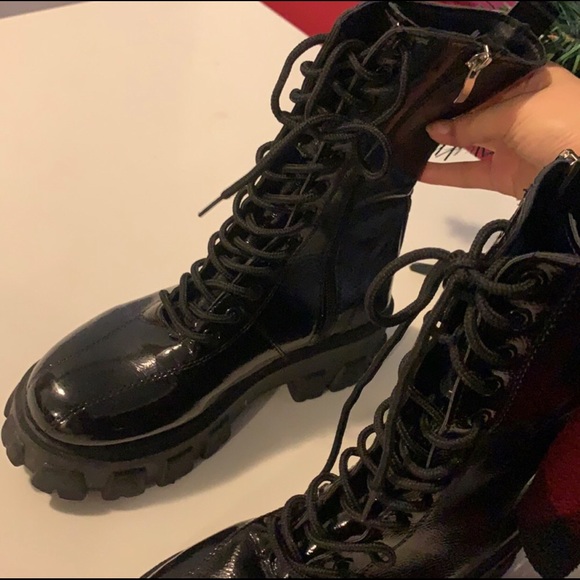 Patent Military boots - Picture 4 of 5
